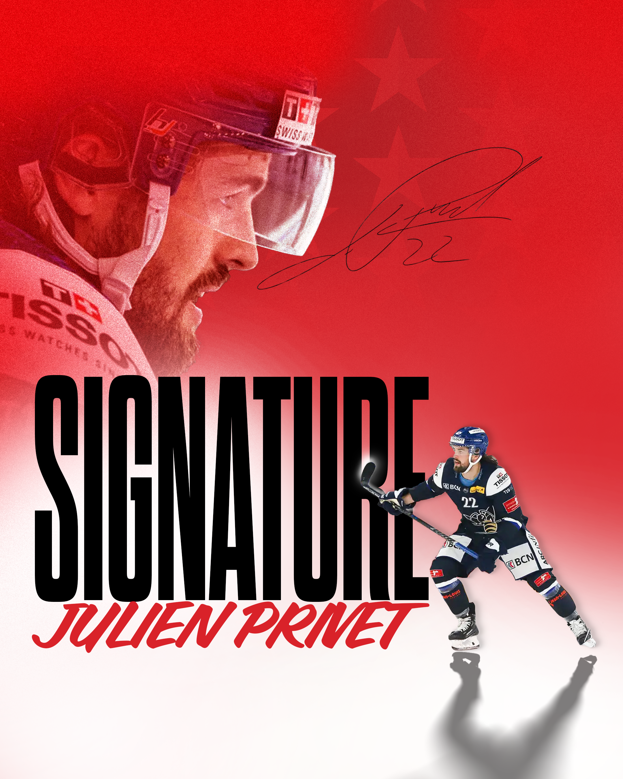 SIGNATURE CHEZ LES ROUGES ET JAUNES