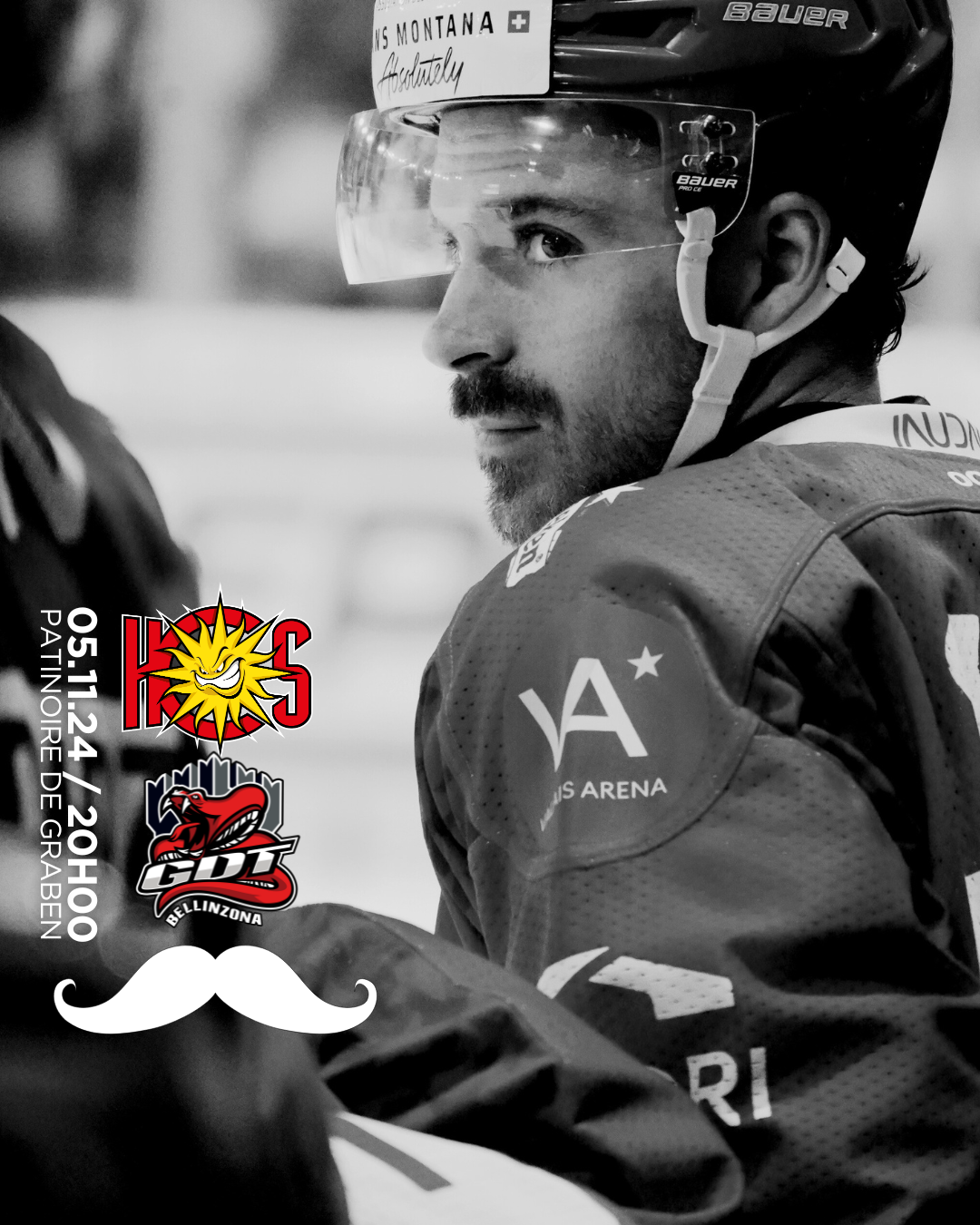 MARDI 05.11 HC SIERRE - GDT BELLINZONA SNAKES