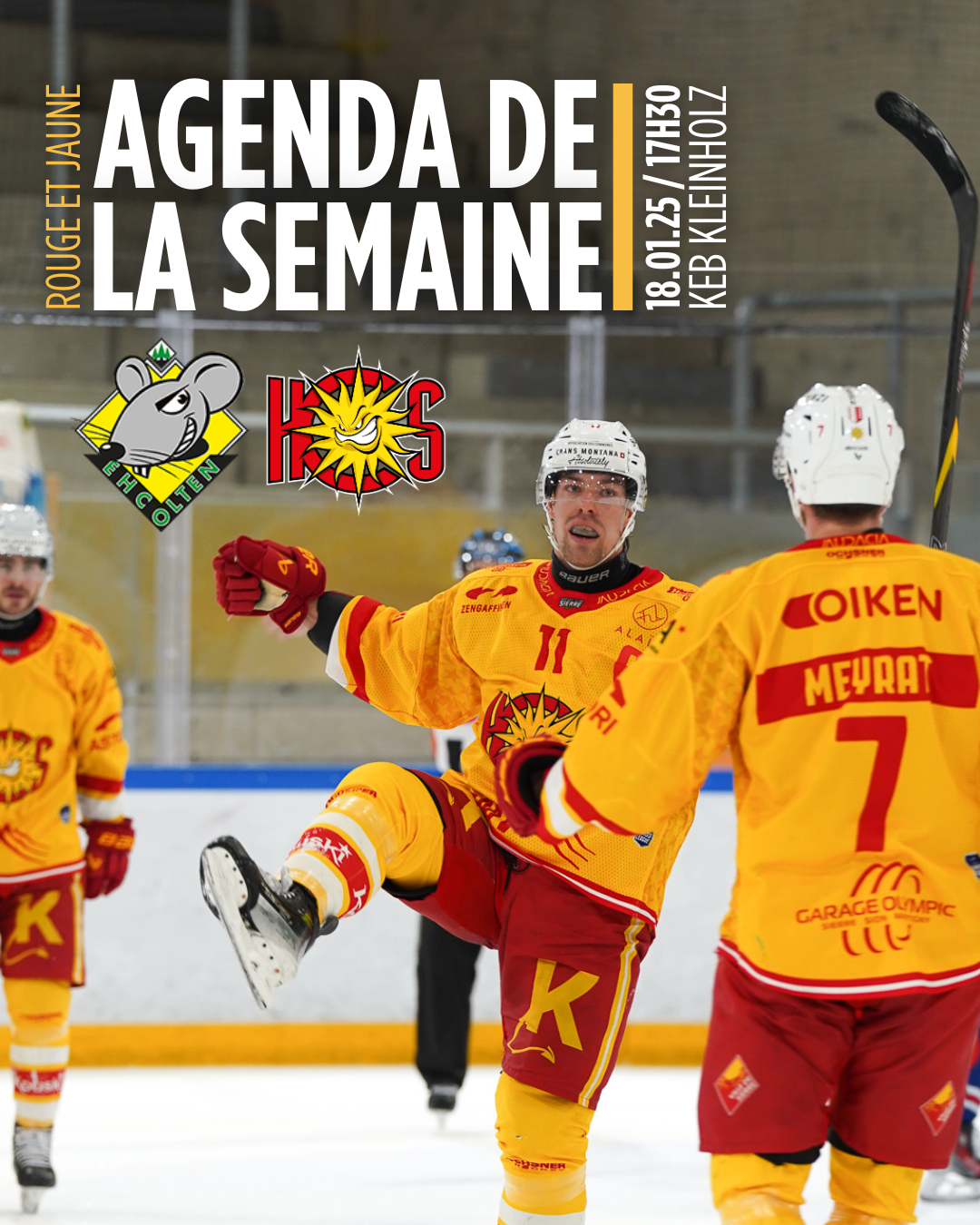 Agenda de la semaine