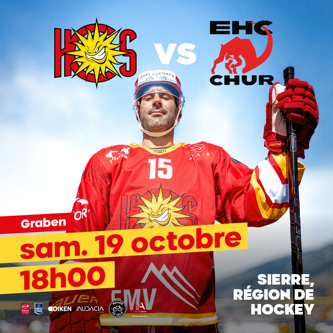 RETOUR À GRABEN – SAMEDI 19.10 HC SIERRE VS EHC CHUR