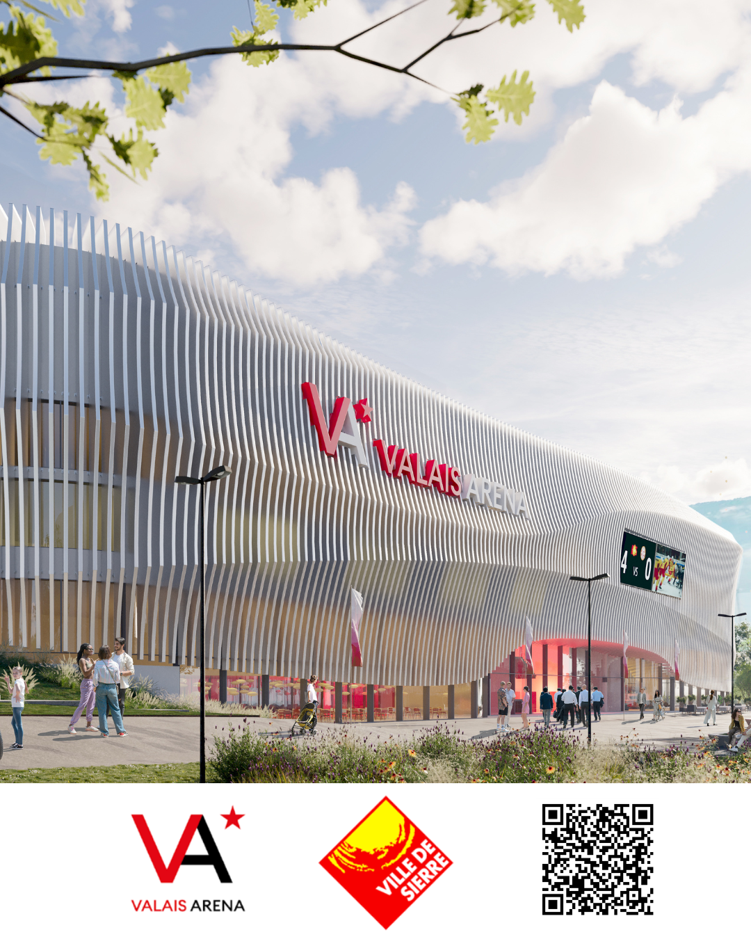 VALAIS ARENA - La nouvelle patinoire en images