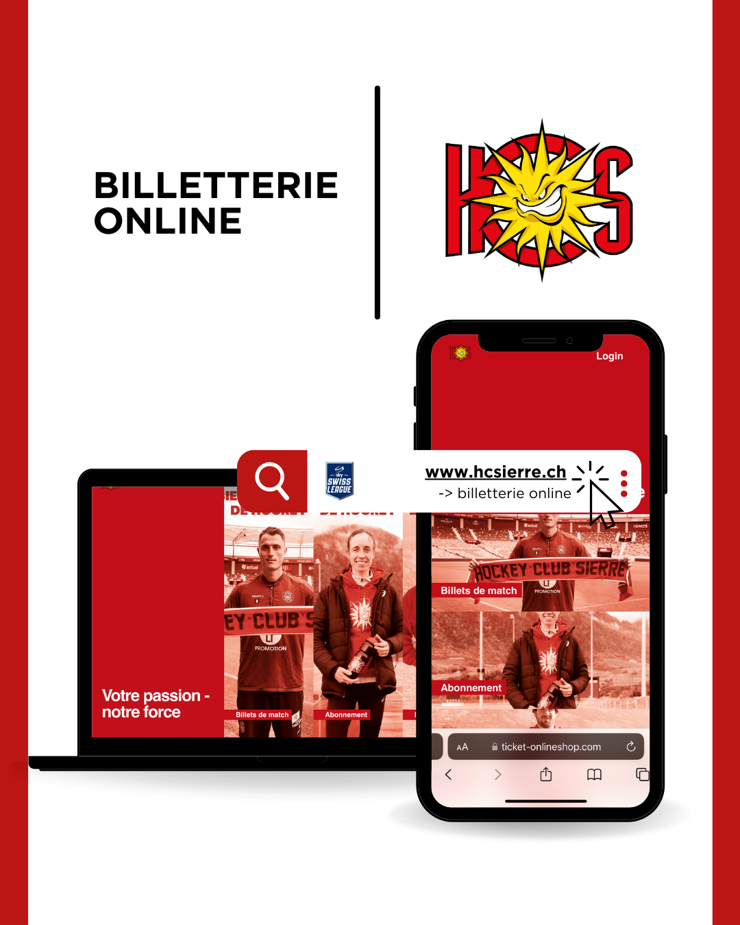 LA BILLETTERIE ONLINE EST OUVERTE !