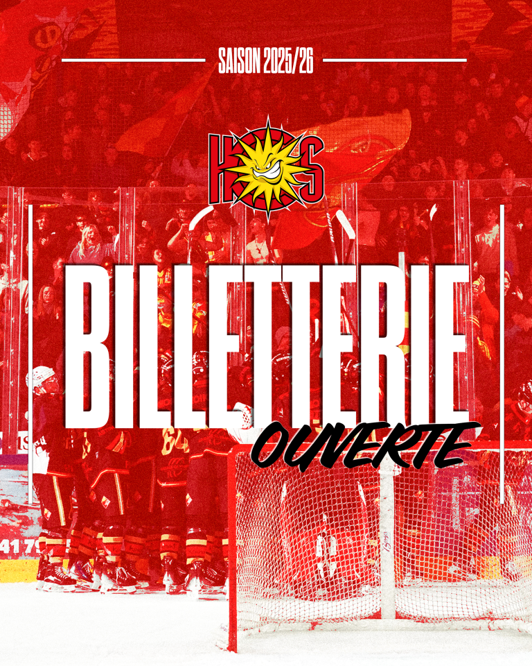 LA BILLETTERIE EN LIGNE EST OUVERTE !