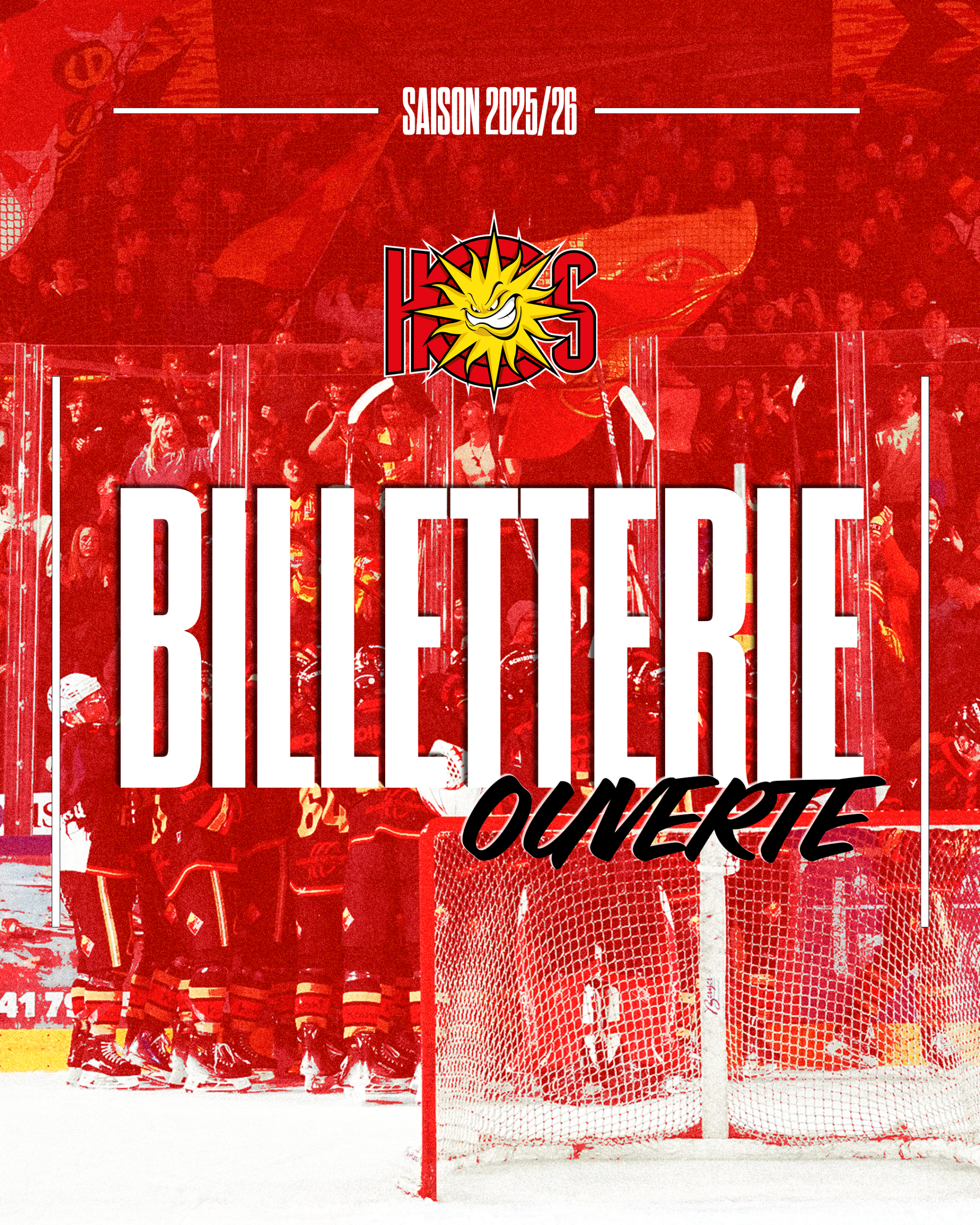 LA BILLETTERIE EN LIGNE EST OUVERTE !
