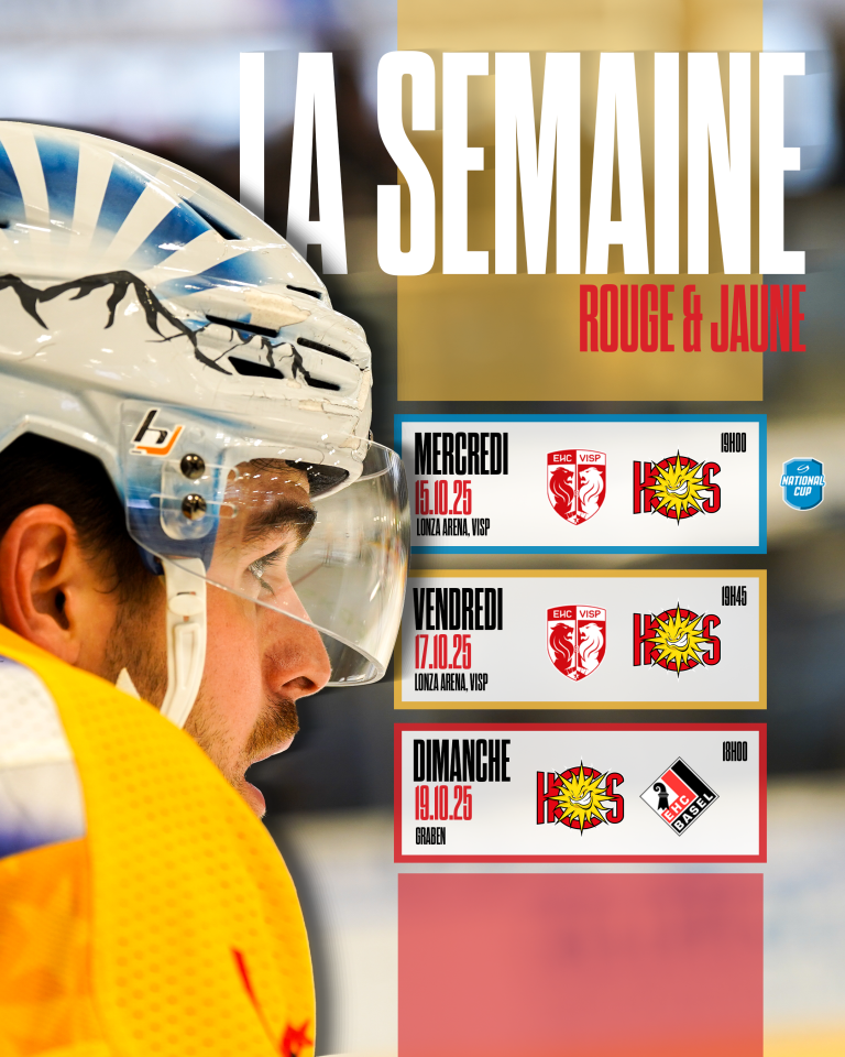 CAP SUR UNE NOUVELLE SEMAINE ROUGE & JAUNE