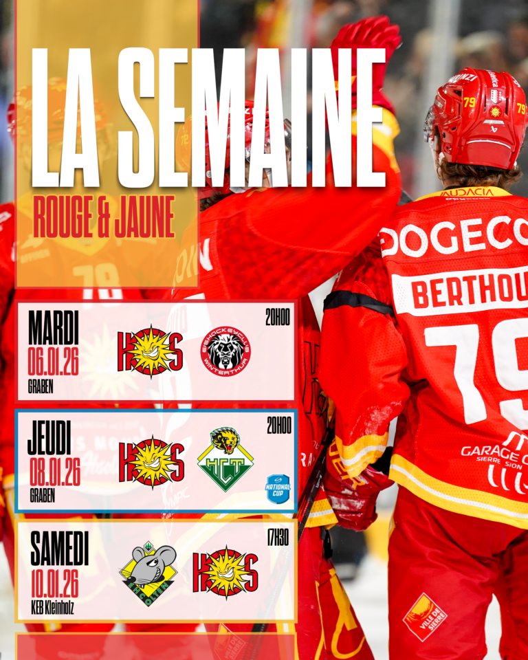 POINT SUR LA SEMAINE ROUGE ET JAUNE