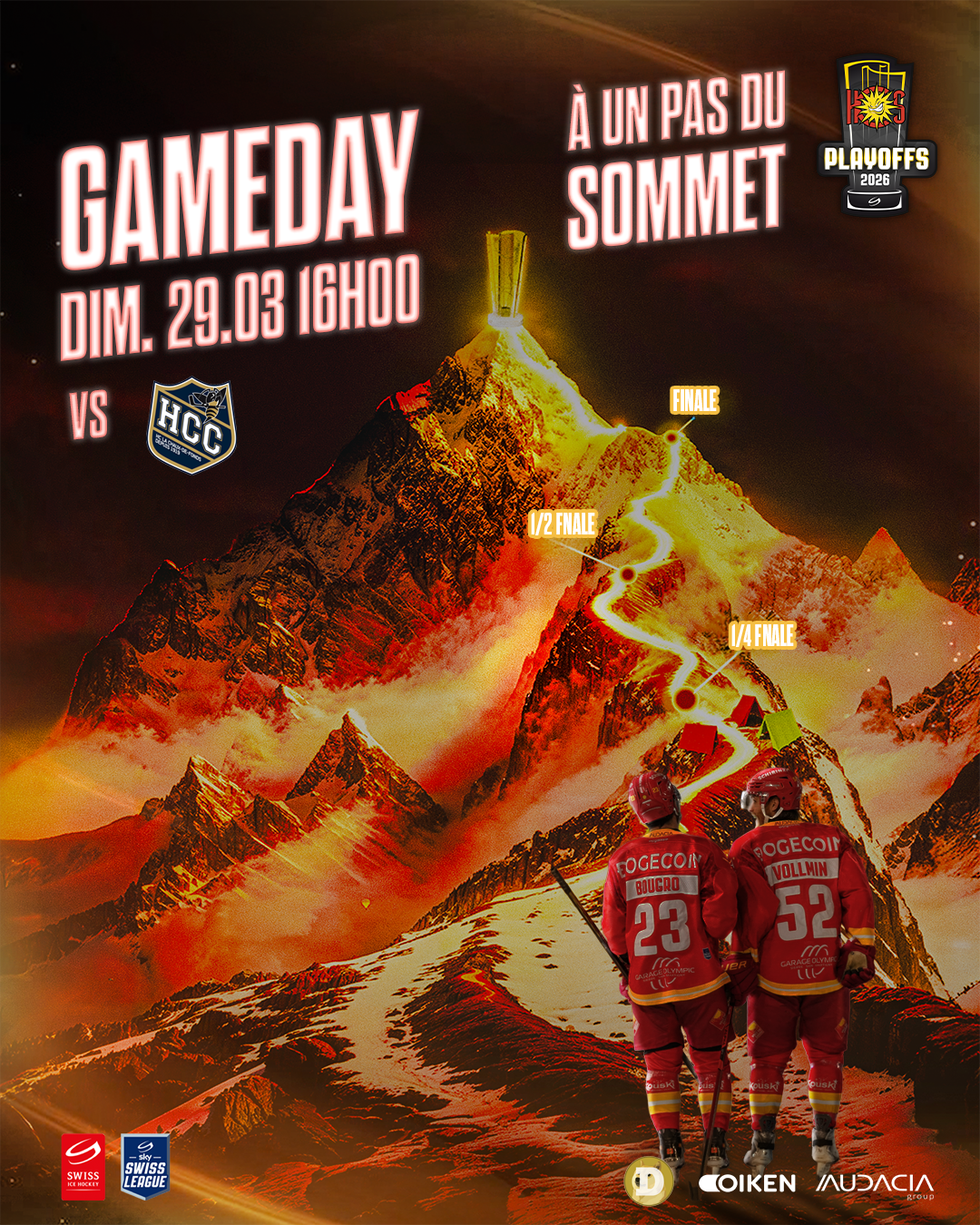 J-1 : ACTE I DE LA FINALE 