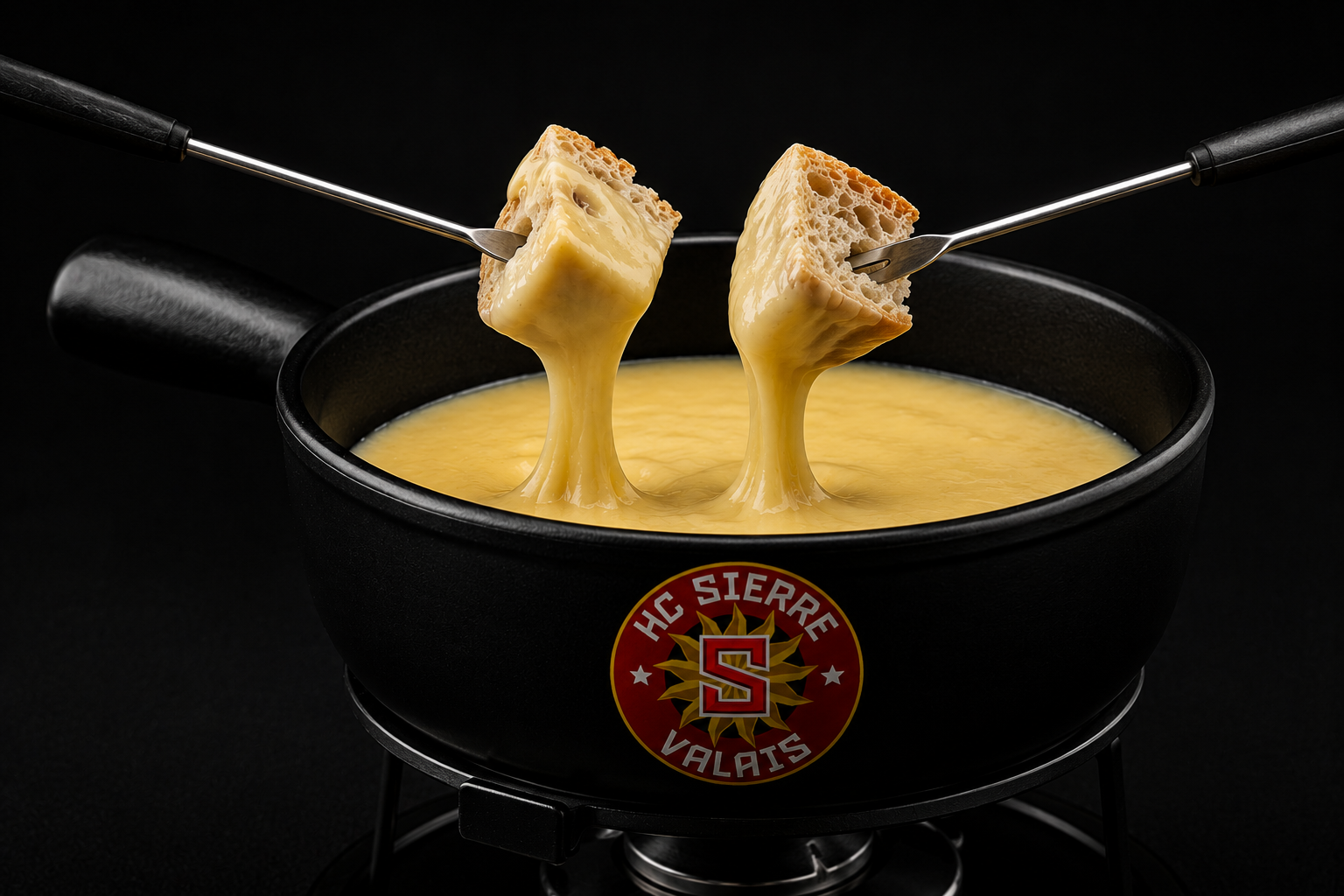 Fondue au fromage HC Sierre Valais